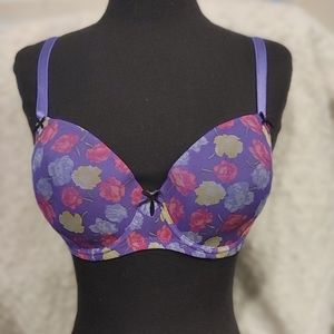 Betsy Johnson Floral 34DD Bra